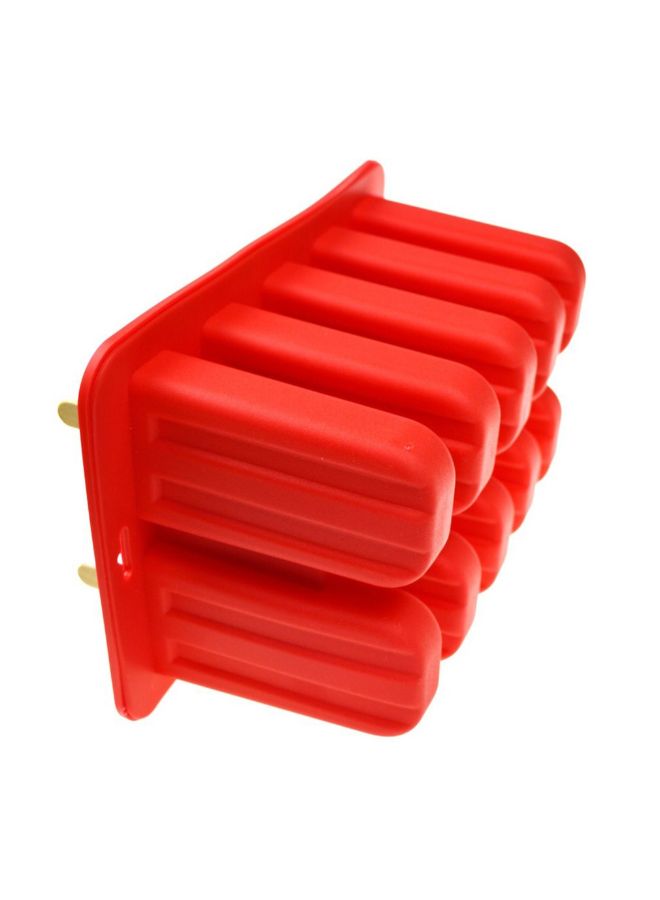 Generic - Ice Cream Mould Maker Red 23 x 14.5 x 10cm - Image 1