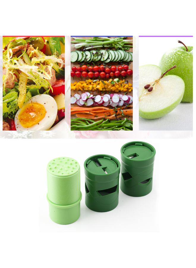 Generic - Easy Veggie Spiral Cutter Slicer Peeler Grater Fruit Vegetable Garnish HOT 16.5x6.5x6.5cm - Image 1
