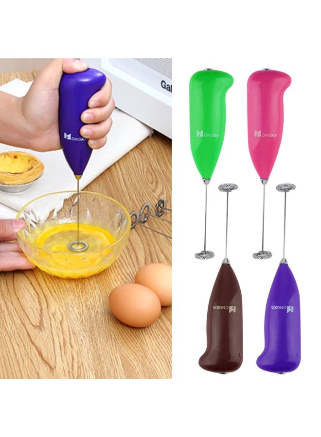 Generic Electric Handheld Coffee And Milk Egg Beater Whisk Green  - Image 3