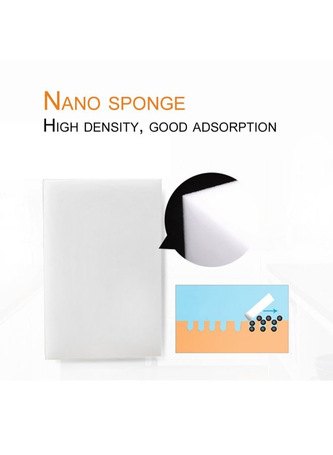 Generic 20-Piece Magic Cleaner Sponge White 10 x 62centimeter  - Image 3