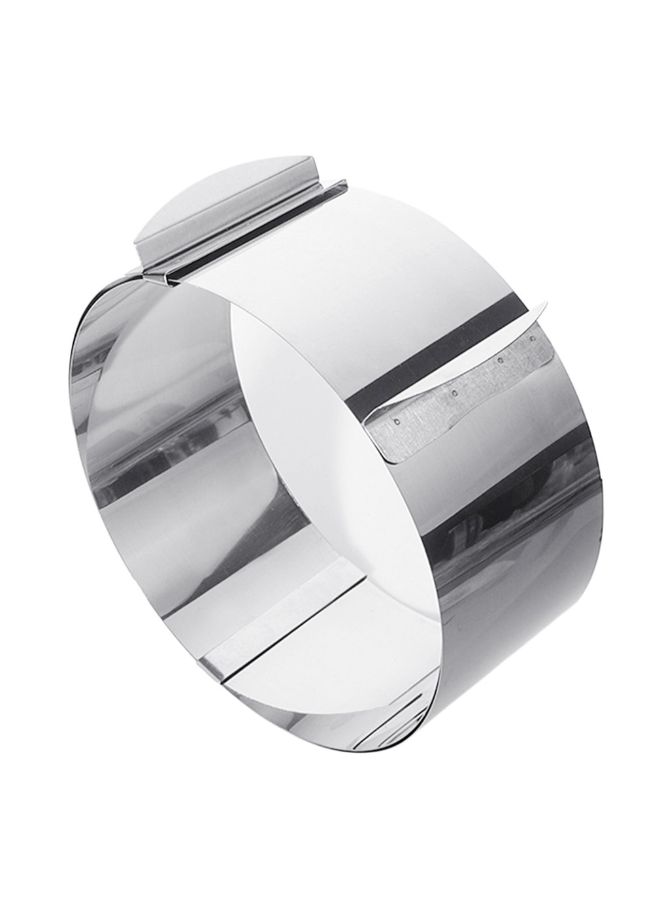 Round Shape Mousse Cake Ring Mold Silver 16 x 17 x 9centimeter - Image 4
