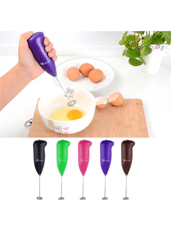Generic - Electric Handheld Coffee And Milk Egg Beater Whisk ZK819306 Black - Image 1