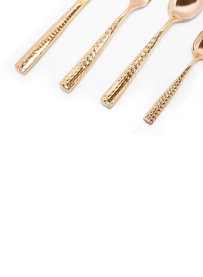 La Mesa 24-Piece Cutlery Set Gold  - Image 2