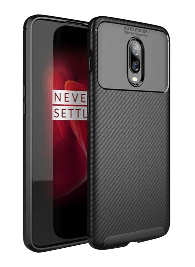 AUTO FOCUS Protective Case Cover For OnePlus 6T Black 