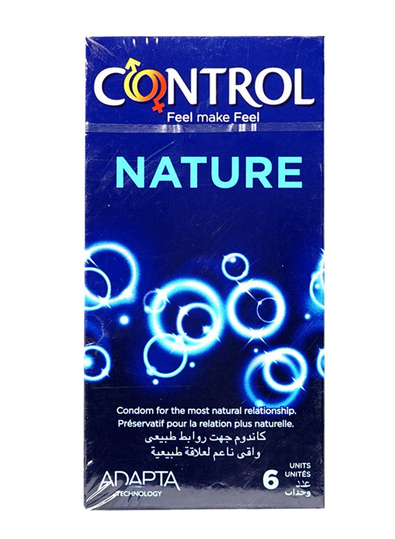 Control - 6-Piece Feel Make Feel Nature Condoms - Image 1