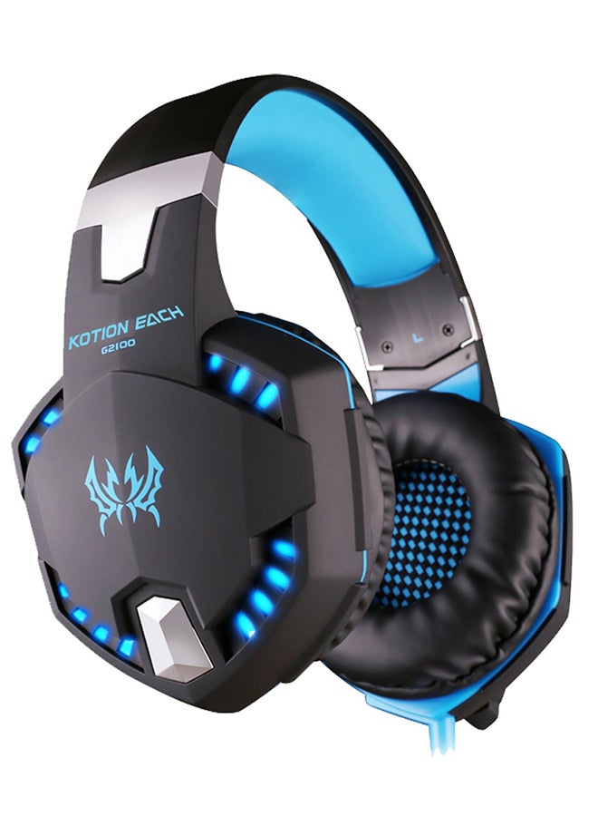 G2000 Over-Ear Gaming Headphones With Mic For PS4/PS5/XOne/XSeries/NSwitch/PC -wired