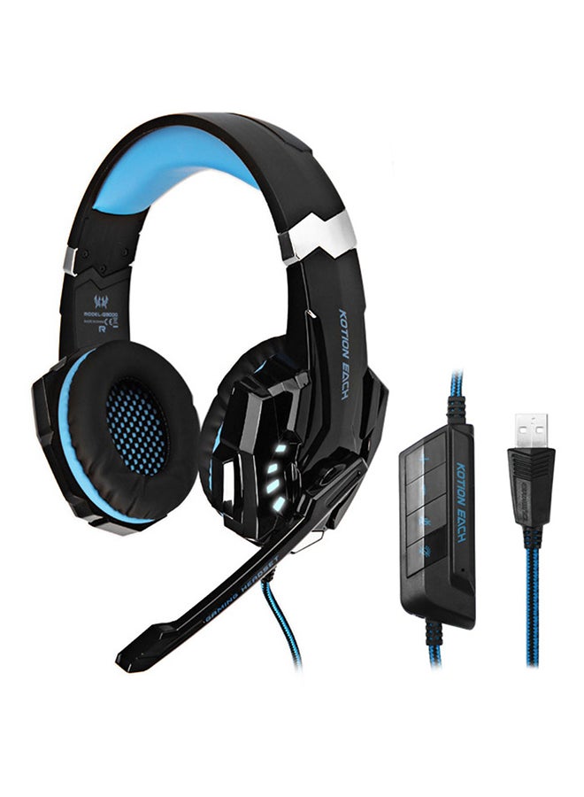 G9000 Gaming Headphone with MicrophoneFor PS4/PS5/XOne/XSeries/NSwitch/PC - Wired  - Image 2