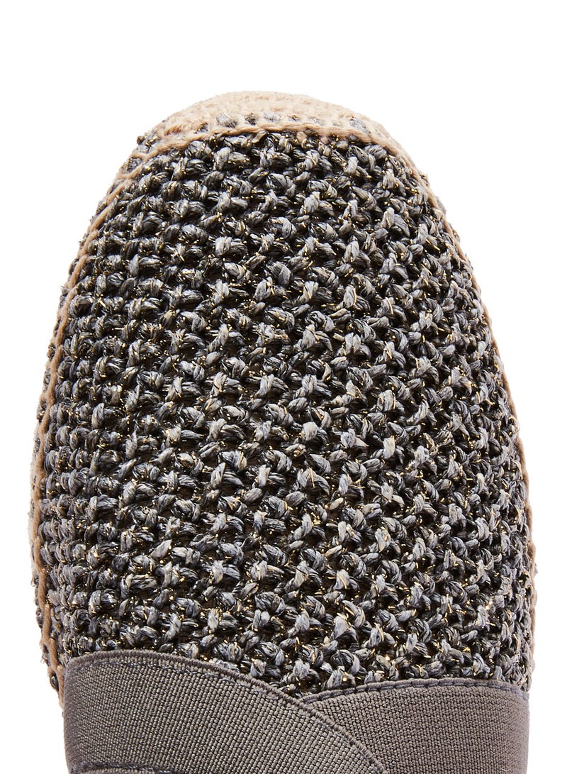 Toni Pons - Terra-RA Raffia Elastic Strap Wedge Espadrille Black - Image 1