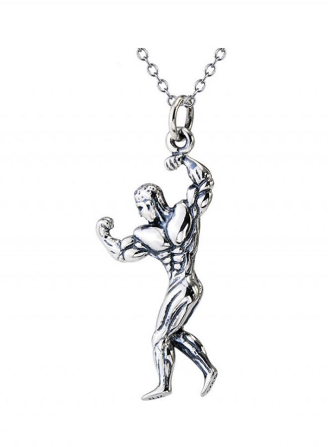 OPI - 925 Sliver Fitness Pendant Necklace - Image 1