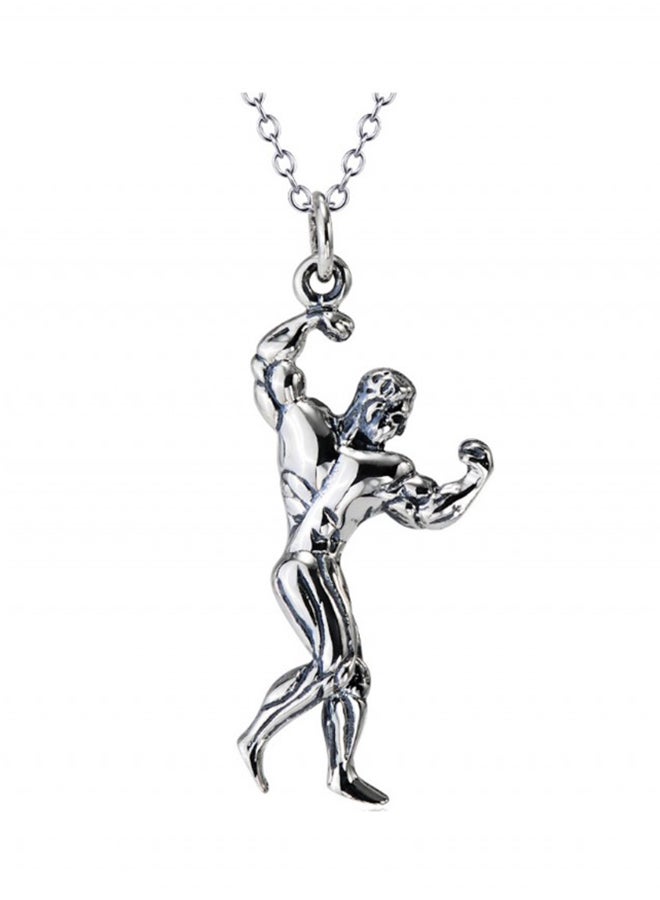 OPI - 925 Sliver Fitness Pendant Necklace - Image 1