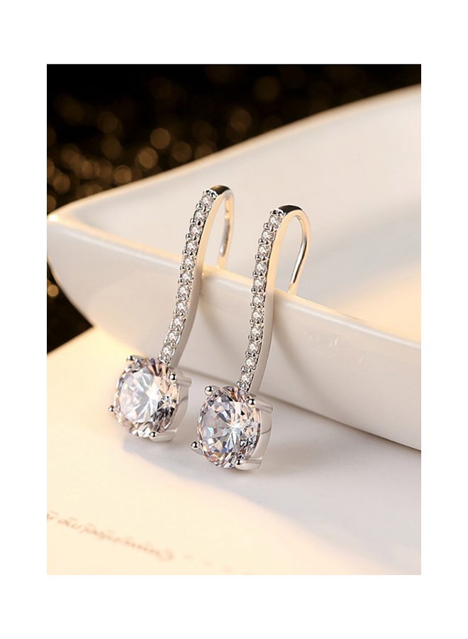 أو بي آي أقراط بخطاف من الزركون - Image 2