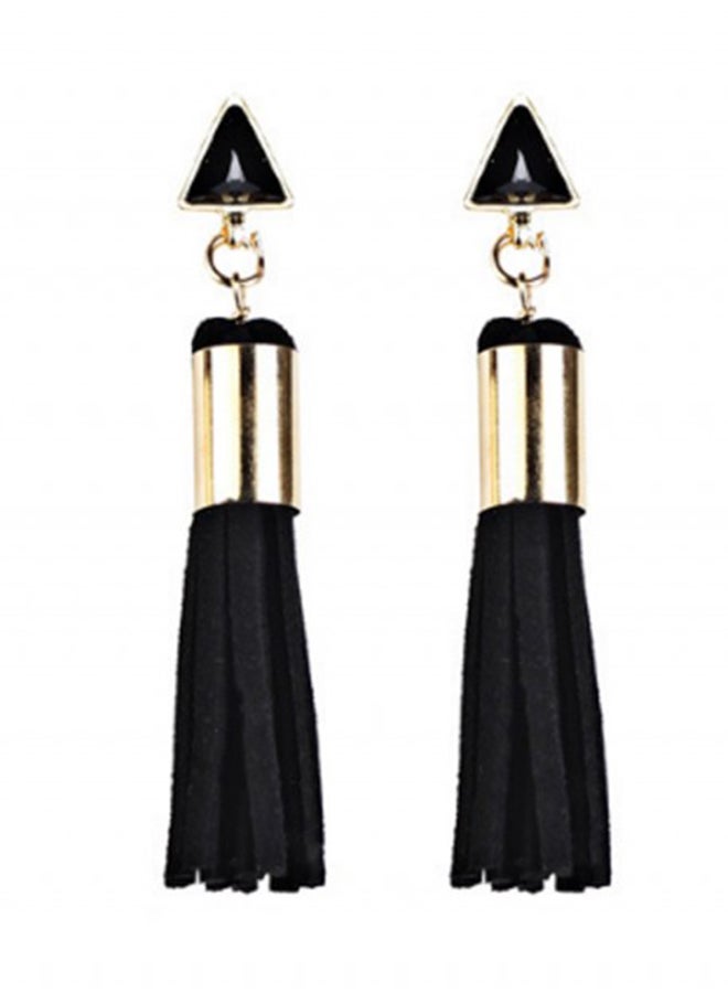 Leather Tassel Earrings - v1556727333/N24283515A_1