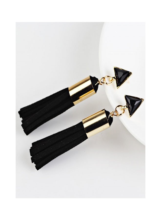 Leather Tassel Earrings - v1556727333/N24283515A_3