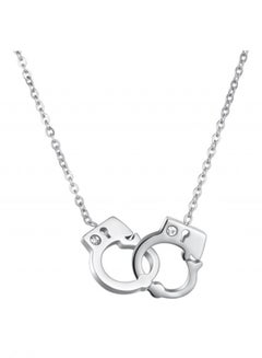 Stainless Steel Handcuffs Pendant Necklace