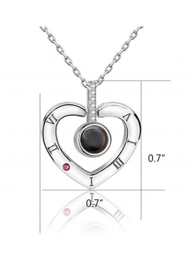 أو بي آي قلادة عاكسة بتصميم عبارة مكتوبة بـ 100 لغة - Image 3