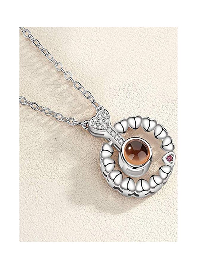 أو بي آي قلادة بدلاية بتصميم يعبر عن ذكريات الحب - Image 2