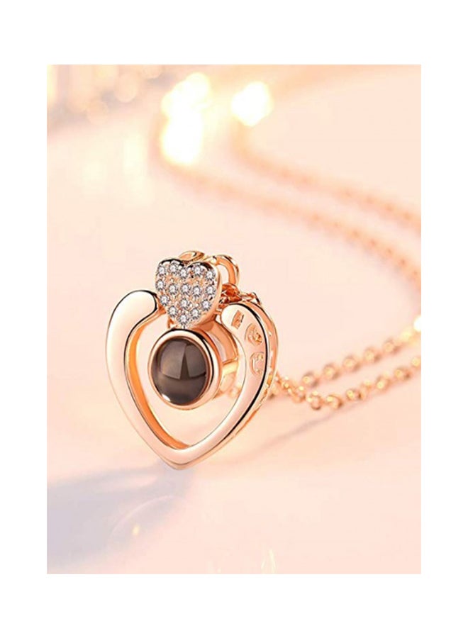 OPI - 925 Sterling Silver 100 Languages I Love You Necklace - Image 1