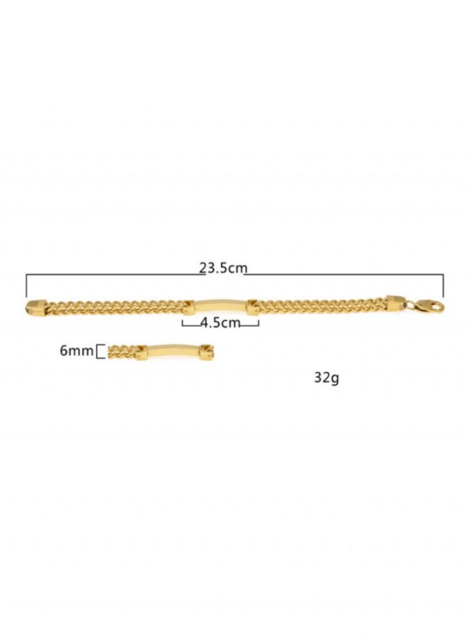 OPI - Stainless Steel Keel Chain Bracelet 6 mm - Image 1