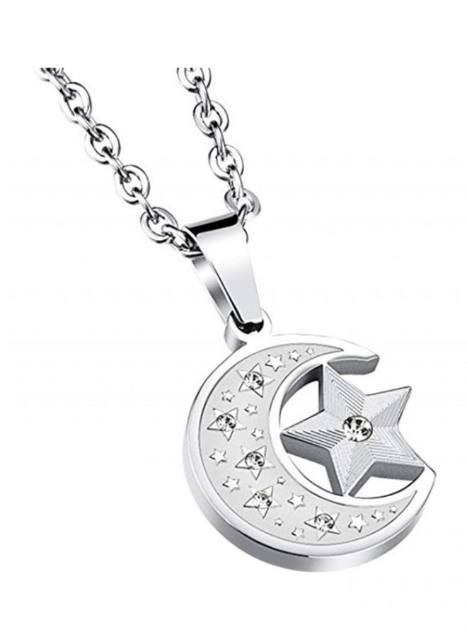 OPI Star And Moon Pendant Necklace  - Image 1