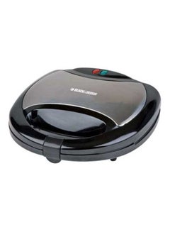 BLACK+DECKER 2 Slice Sandwich Maker 750W 750.0 W TS2000-B5 Black  - Image 1