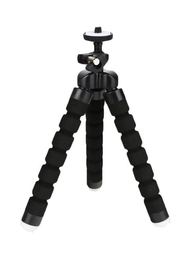 كول بيبي حامل صغير مرن ثلاثي القوائم بتصميم قوائم أخطبوطية أسود