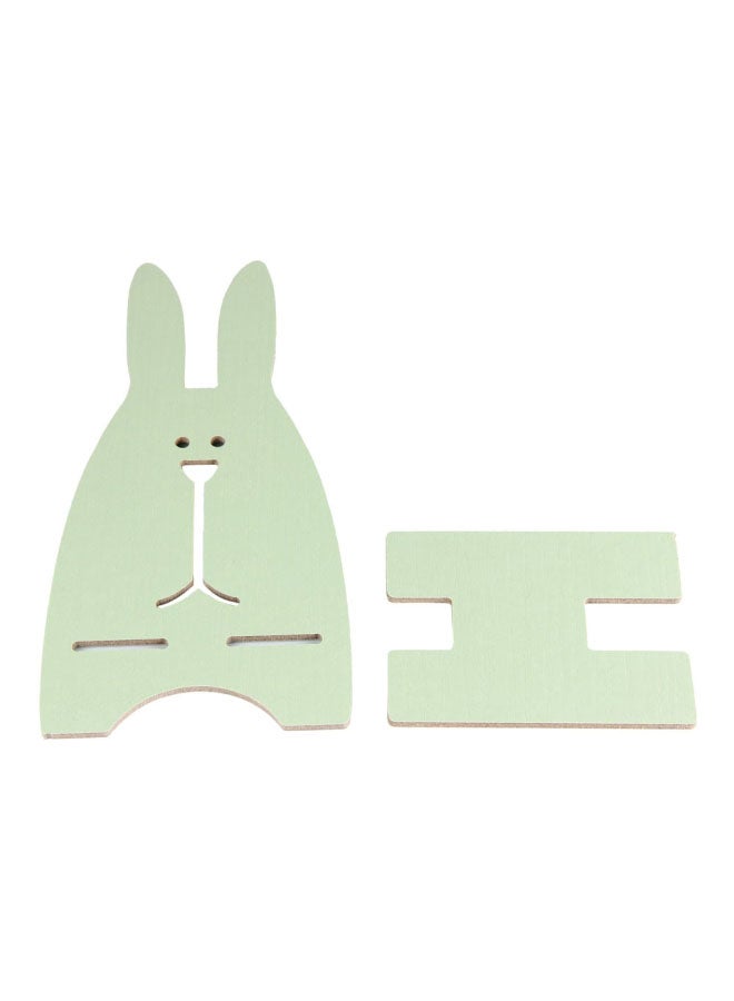 كول بيبي حامل للهواتف المحمولة على شكل أرنب أخضر - Image 1