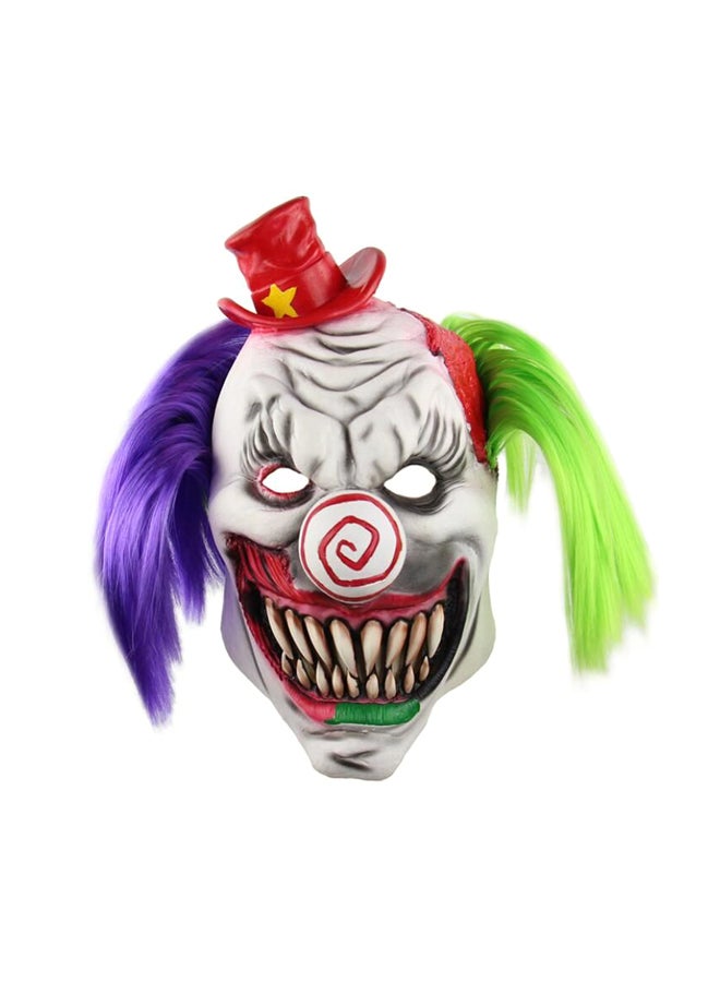 GObuy Latex Zombie Clown Mask - Image 1