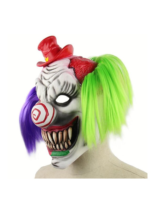 GObuy Latex Zombie Clown Mask - Image 4