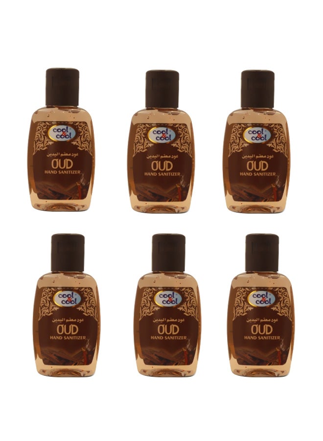 Oud Hand Sanitizer 60ml Pack of 6 - v1556783027/N24210608A_1