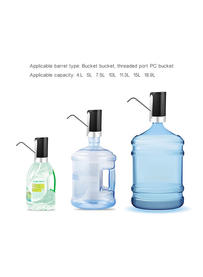 Water Pump Dispenser AM011 Black/Silver - Image 4