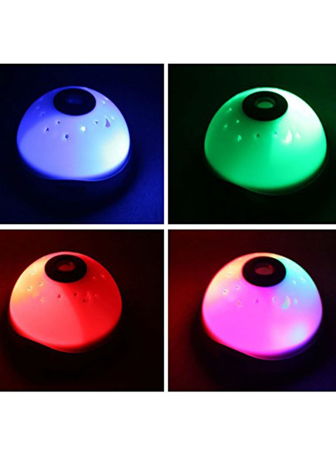 Sike LED Moon Star Time Projector Alarm Clock White 4x4x2.8cm - Image 4