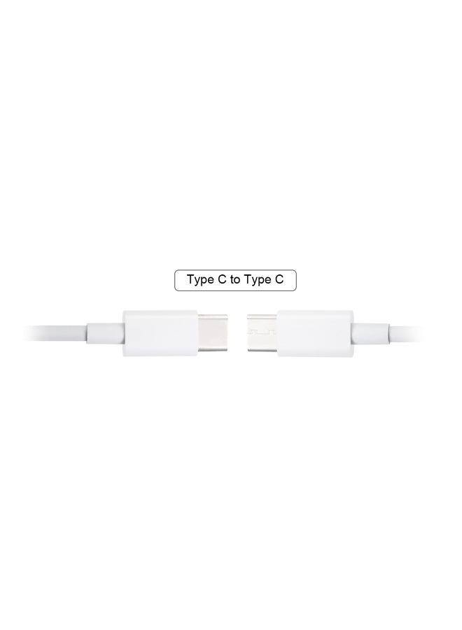 Type-C Data Sync Charging Cable White - Image 2