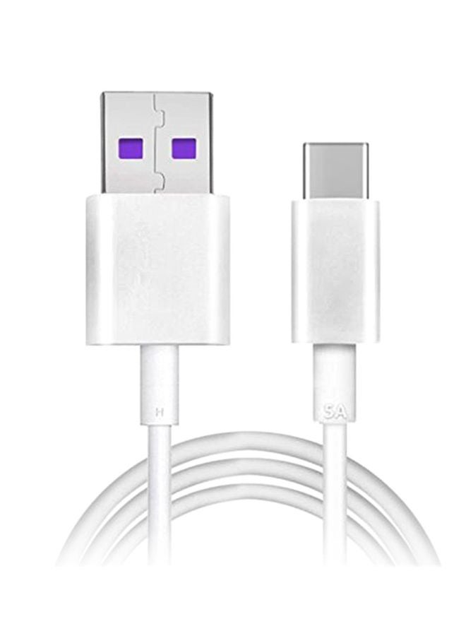 Type-C Fast Charging Cable White/Silver/Purple