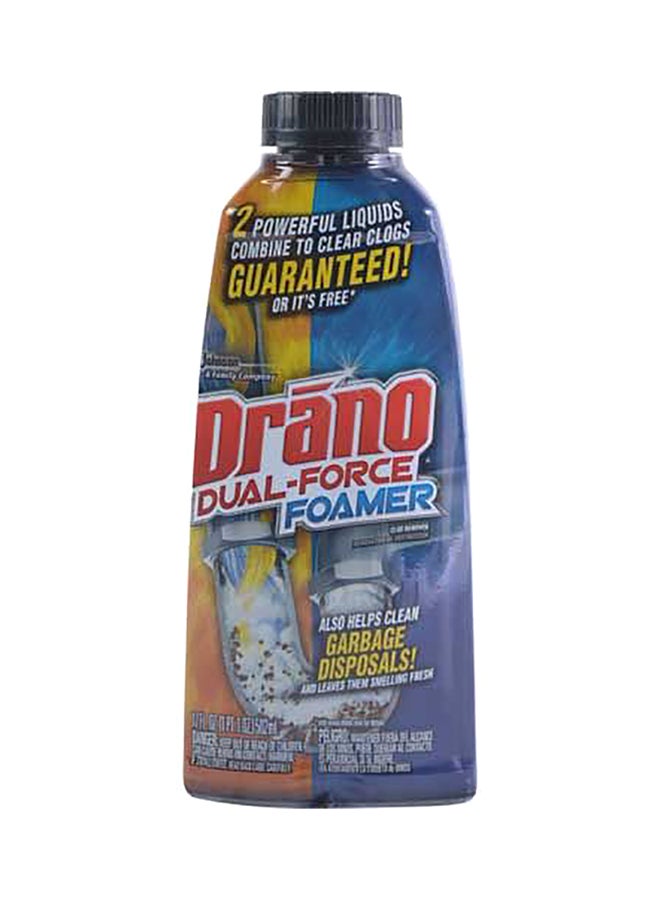 Drano Dual Force Clog Cleaner Multicolour
