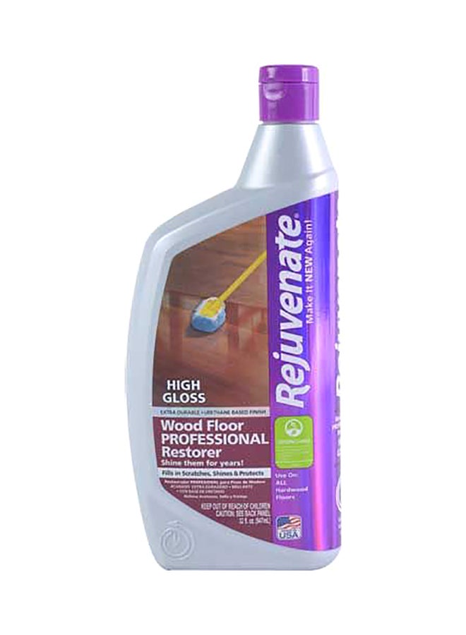 ملمع أرضية يحتوي على البولي يوريثان أرجواني /أبيض