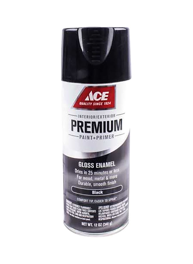 ACE Gloss Spray Paint Black