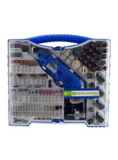 EVERISE 254-Piece Rotary Tool And Accessory 220V Blue 