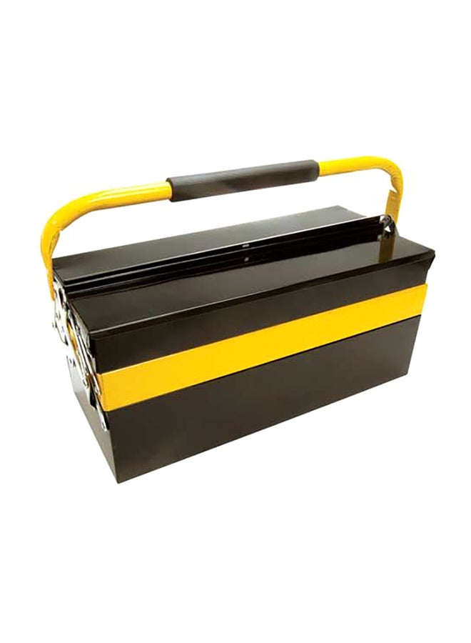 58-Piece Metal Box Tools Set Yellow/Black