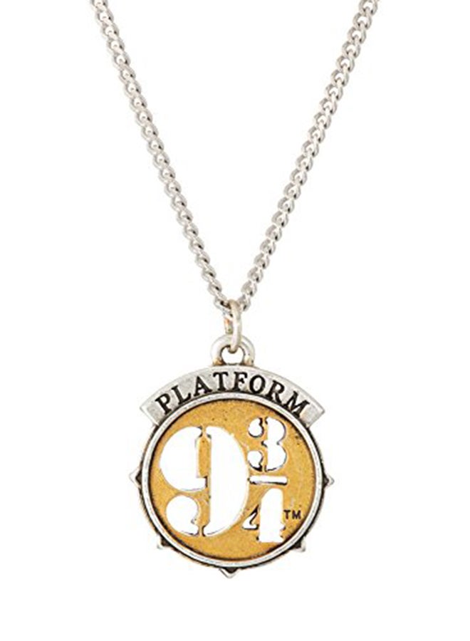 Brass Harry Potter Platform Two Tone Pendant Necklace - v1556787996/N21649764A_1