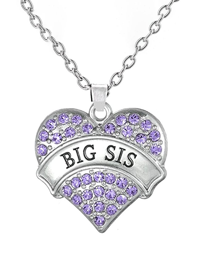 غلام قلادة بدلاية من النحاس على شكل قلب