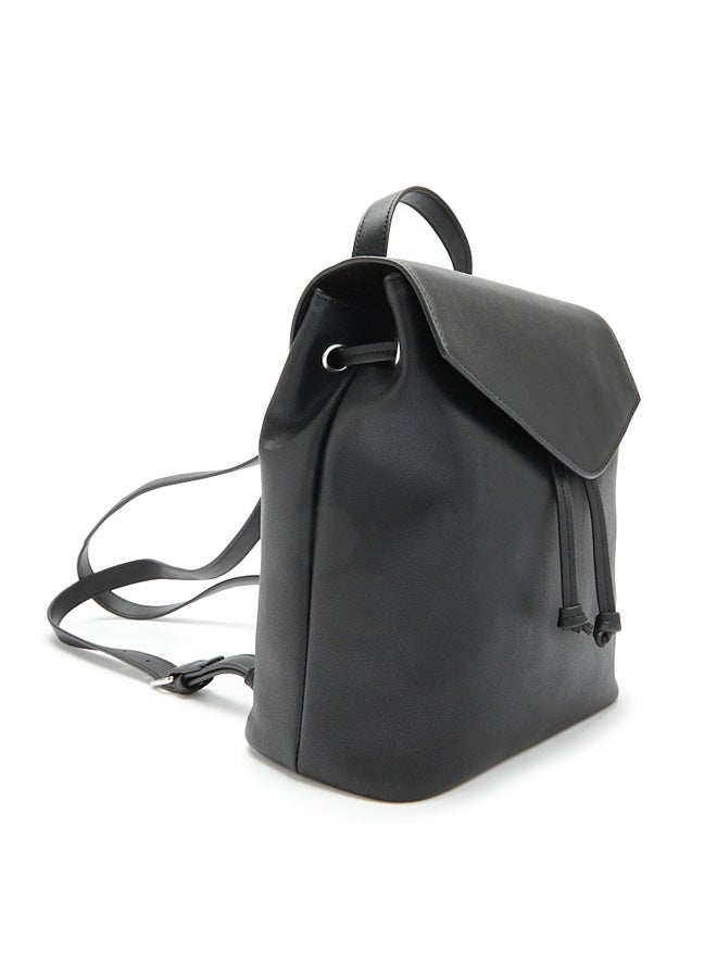 Polyurethane Backpack Black