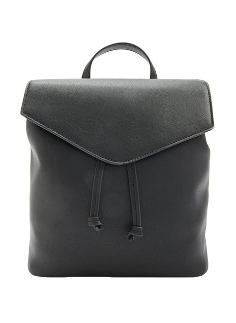 Polyurethane Backpack Black