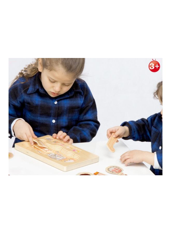 GObuy Multi-layer Body Structure Jigsaw Puzzle - Image 3