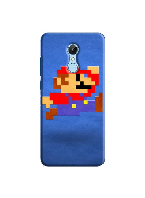 Protective Case Cover For Redmi 5 Mario Pixelated Blue