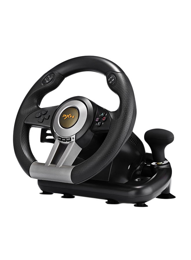Gaming Steering Wheel With Brake Pedal  - Image 1