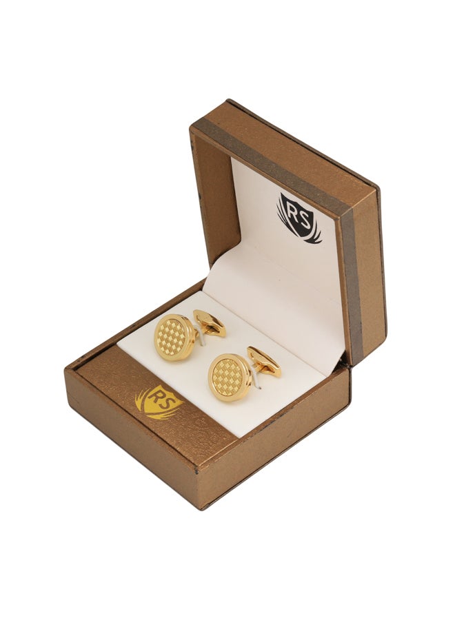 RS Stainless Steel Cufflinks - Image 2