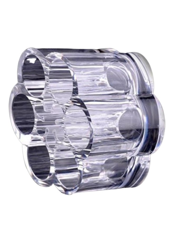 PREUP Acrylic Jewelry And Lipstick Stand Transparent 9x9x6.3centimeter - Image 1
