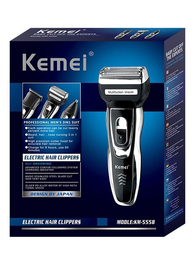 كيمي ماكينة حلاقة متعددة الوظائف قابلة للشحن KM-5558 - Image 2