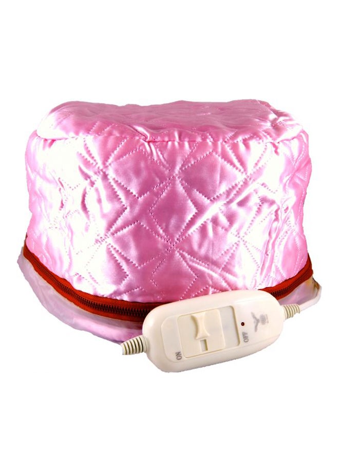 Thermal Cap For Hair Sauna Pink 