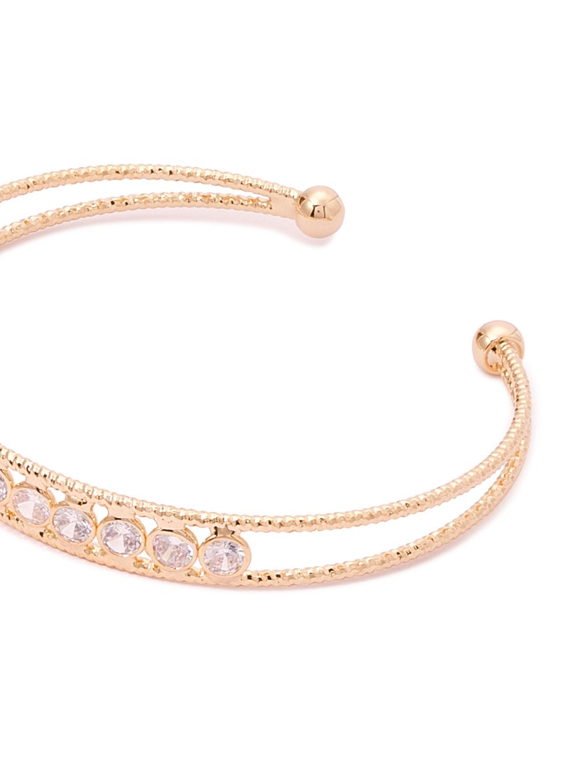 شاينينغ جويل سوار مفتوح مرصع - Image 2